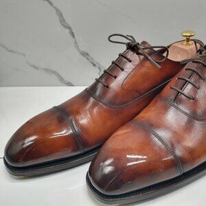 CNES Mottle Calf Balmoral Oxford | US 12 | Bolognese Goodyear | Toe Plates